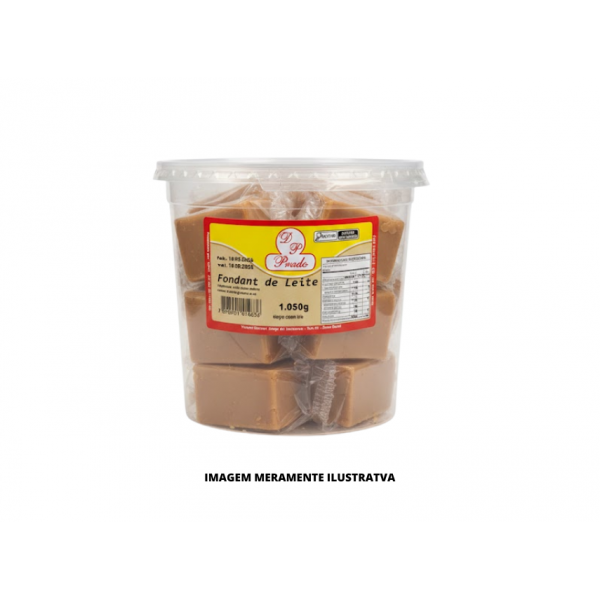 DOCE - DOCES PRADO - 52g FONDANT DE LEITE - PT20